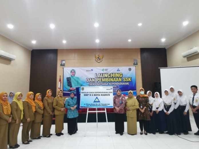 Launching SSK Dan Penguatan Program Bangga Kencana di lingkungan Sekolah Kota Madiun