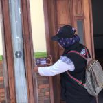 Petugas Pantarlih di Kecamatan Kutorejo Mojokerto.