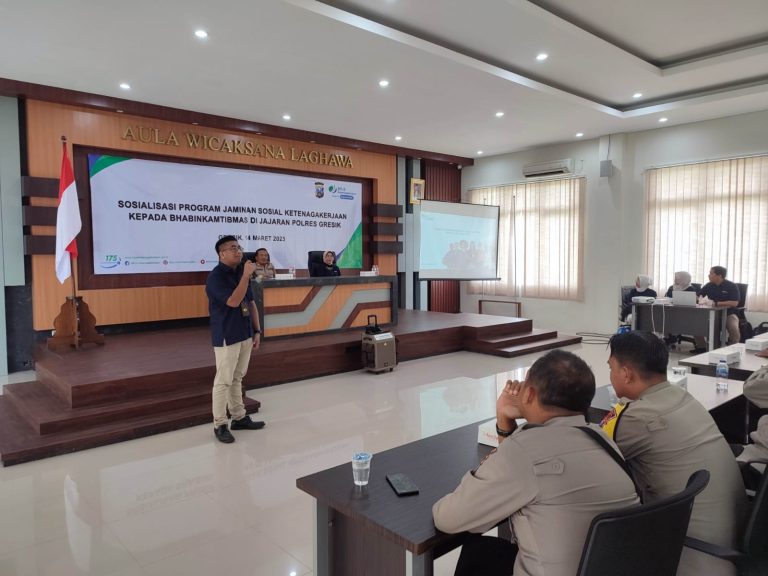 Perluas Cakupan, BPJS Ketenagakerjaan Sosialisasi ke Babinkantibmas