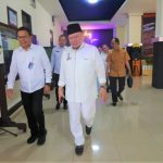 Ketua DPD RI, AA LaNyalla Mahmud Mattalitti, kunjungi Kantor Bulog Jatim, Selasa (28/3/2023).