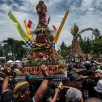 Kenduri Durian di Jombang, Dari Montong Hingga Musangking Gratis Diserbu Warga.