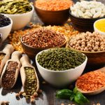 ilustrasi biji-bijian