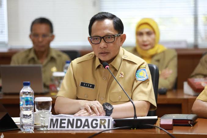 Menteri Dalam Negeri (Mendagri) Tito Karnavian