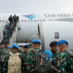 Garuda Indonesia Terbangkan 2.115 Pasukan Perdamaian Indonesia ke Lebanon dan Kongo