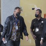 Rafael Alun Trisambodo tiba di Gedung Merah Putih KPK, Jakarta Selatan sekitar pukul 07.52 WIB.