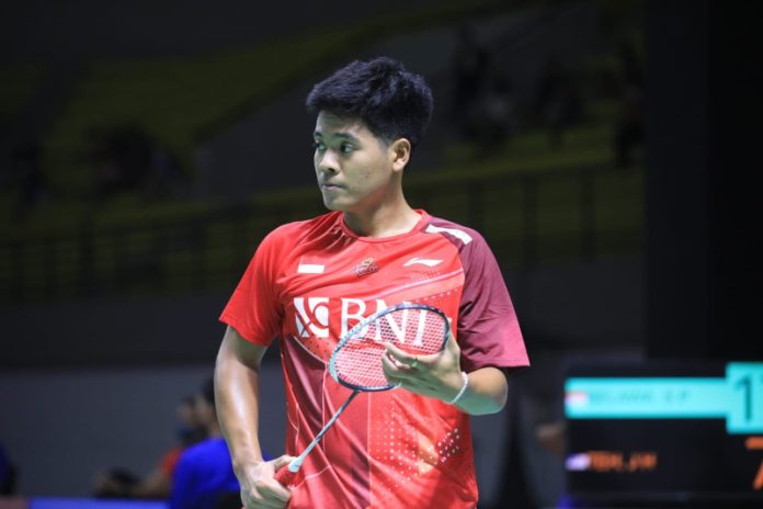 Atlet Bulutangkis Syabda Perkasa Belawa