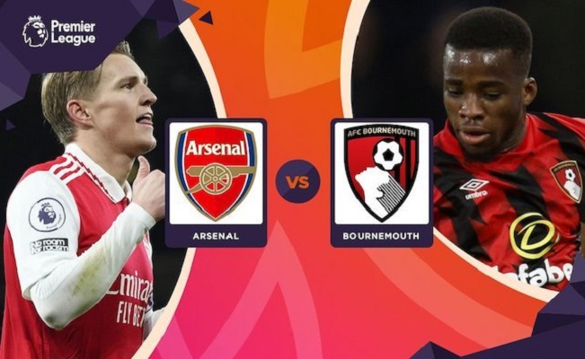 Jadwal Arsenal vs Bournemouth