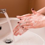 ilustrasi cuci tangan