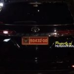 Fortuner Pelat Dinas Kemhan Tabrak Supir Ojol di Jaksel