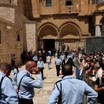 Israel Serang Umat Kristen di Gereja Ortodoks Yerusalem Usai Sebelumnya Serang Umat Islam Al Aqsa.