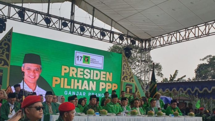 PPP Resmi Deklarasikan Ganjar Pranowo sebagai Capres 2024