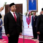 Presiden Jokowi Lantik Dito Ariotedjo Sebagai Menpora