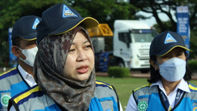 Corporate Communication and Community Development Group Head Jasa Marga Lisye Octaviana