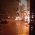 kampung coklat kebakaran