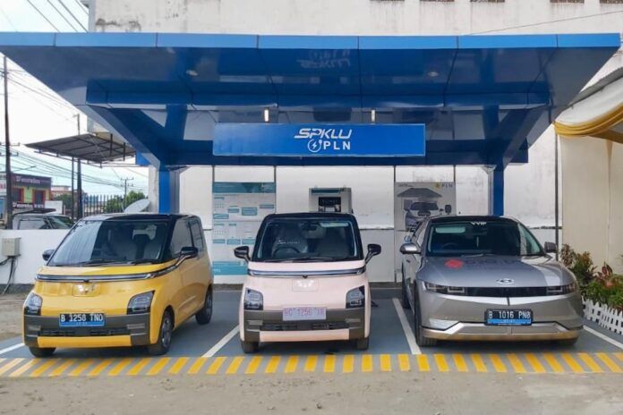 Stasiun Pengisian Kendaraan Listrik Umum (SPKLU)