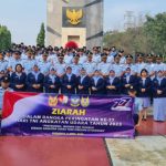 Sambut Peringatan Ke-77 Hari TNI Angkatan Udara, Lanud Muljono Laksanakan Ziarah