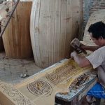 Berkah Bulan Suci Ramadan, Pengrajin Bedug di Mojokerto Banjir Pesanan