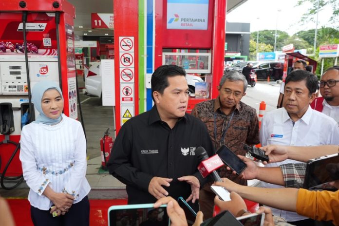 Menteri BUMN Erick Thohir