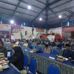 rapat pleno terbuka, (5/4/2023). Foto : Dok. Bawaslu Kabupaten Mojokerto