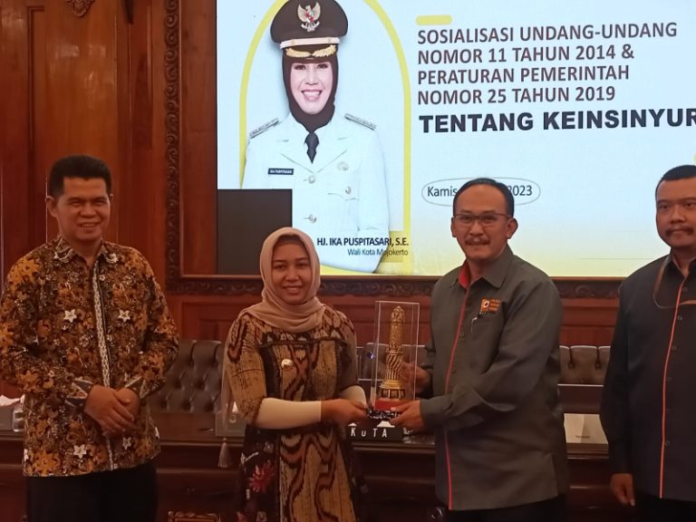 Pemkot Mojokerto Gelar Sosialisasi Tentang Pentingnya Sertifikasi Profesi Keinsinyuran