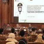 Acara Sosialisasi insinyur yang digelar Pemkot Mojokerto. Foto : Kominfo Kota Mojokerto.