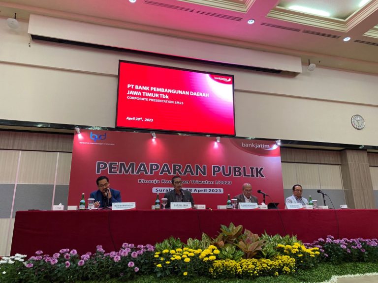 Bank Jatim Catat Penyaluran Kredit Capai Rp47,9 Miliar Kuartal I/2023