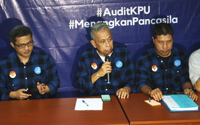 Konferensi pers Partai Rakyat Adil Makmur (Prima),