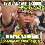 Lirik Lagu Dayak Malihi Janji dan Artinya, Iringi Pengobatan Ibu Ida Dayak yang Viral di TikTok