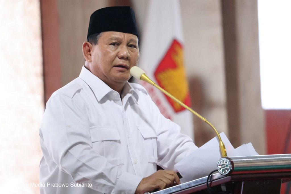 Ketum Gerindra Prabowo Subianto