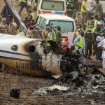 Pesawat Tempur Angkatan Udara India Jatuh dan Menabrak Bank di Kota Jalandhar.