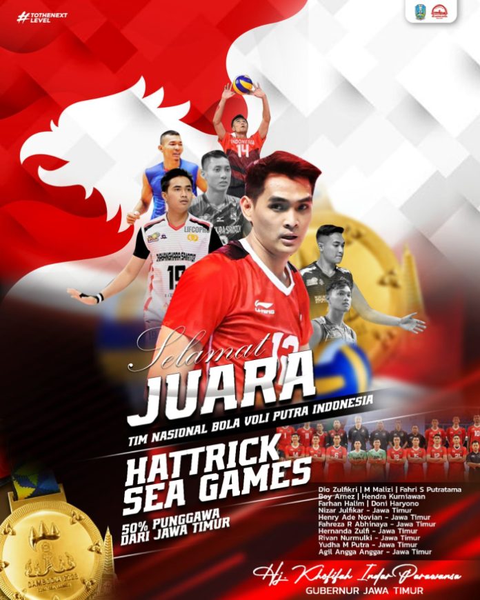 Gubernur Khofiifah Ucapkan Selamat Atas Raihan Medali Emas 7 Atlit Asal Jatim