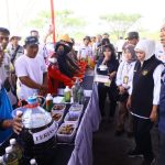 Gubernur Khofifah Tinjau Inovasi Pertanian di Ngawi Yang Tegabung Poktan Sari III