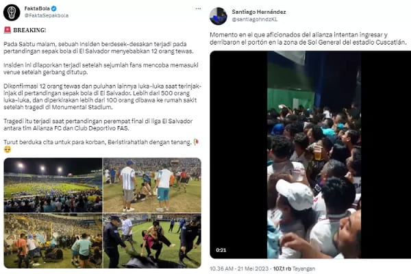 Tragedi Kerusuhan Sepak Bola di El Salvador