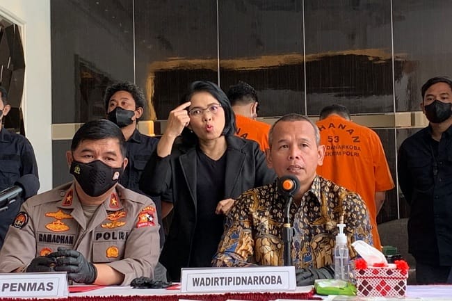 Wakil Direktur Tindak Pidana Narkoba Bareskrim Polri Kombes Pol Jayadi