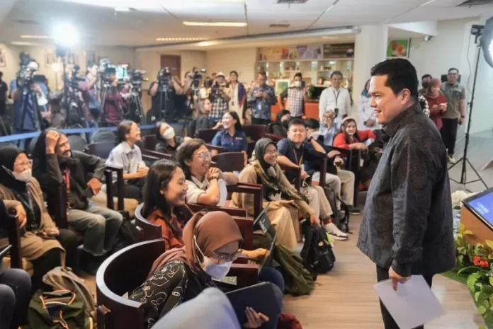 Menteri BUMN Erick Thohir