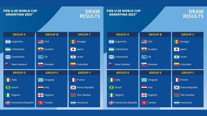 Jadwal Piala Dunia U-20 2023 Lengkap