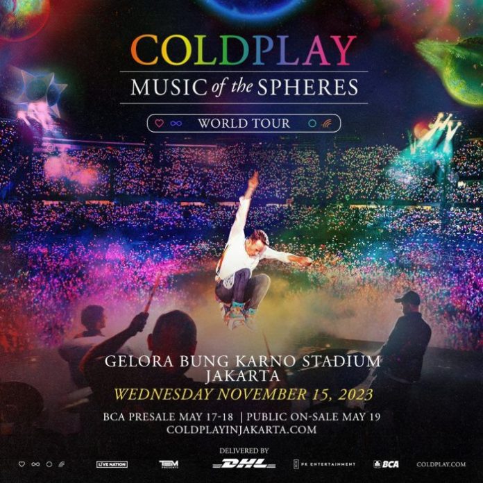 Link Beli Tiket Konser Coldplay dan Cara Pembayaran Lengkap!