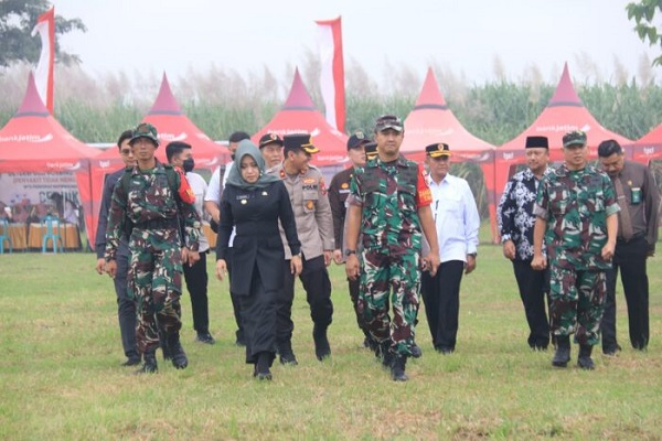 TMMD 2023 di Mojokerto Resmi di Buka