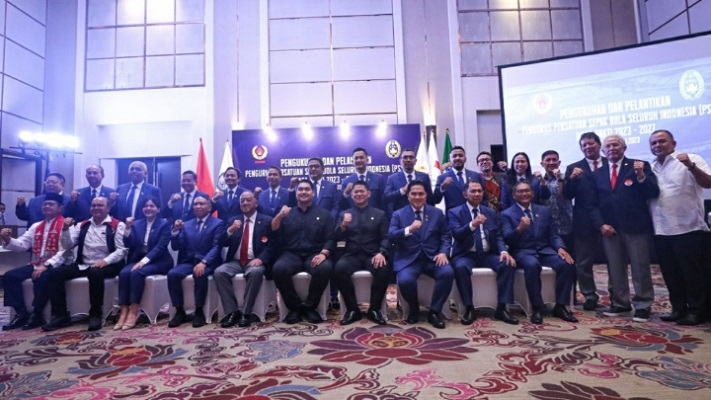 KONI Lantik Pengurus PSSI Periode 2023-2027