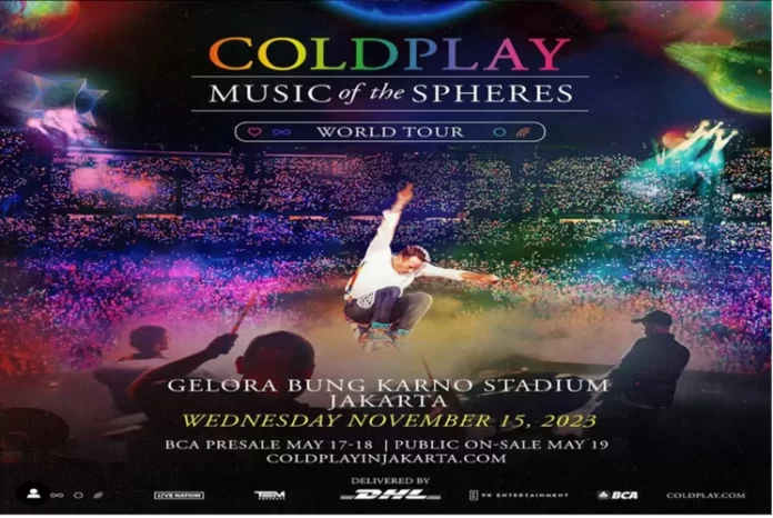 konser Coldplay di Jakarta