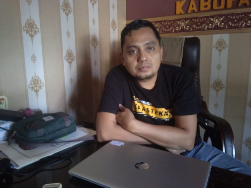 Divisi Teknis Penyelenggaraan KPU Kabupaten Mojokerto Achmad Arif