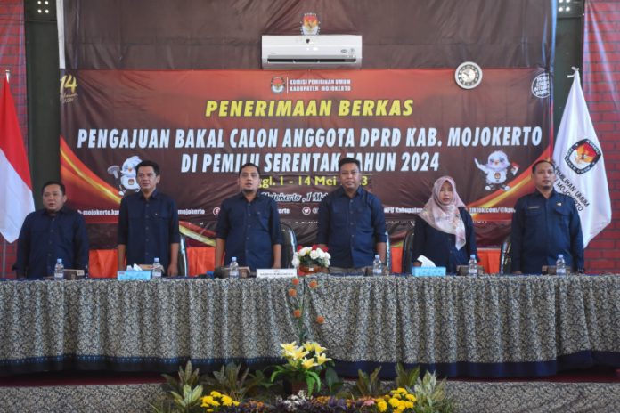 Dari 17 Partai Yang Melakukan Pengajuan Bacaleg di Mojokerto, Hanya 15 Yang Lolos ke Tahapan Vermin