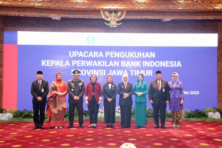 Doddy Zulverdi Resmi Dikukuhkan sebagai Kepala KPw BI Provinsi Jawa Timur