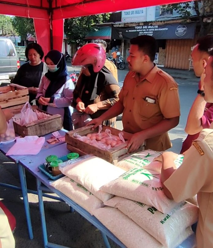 Pemkot Mojokerto gelar operasi pasar