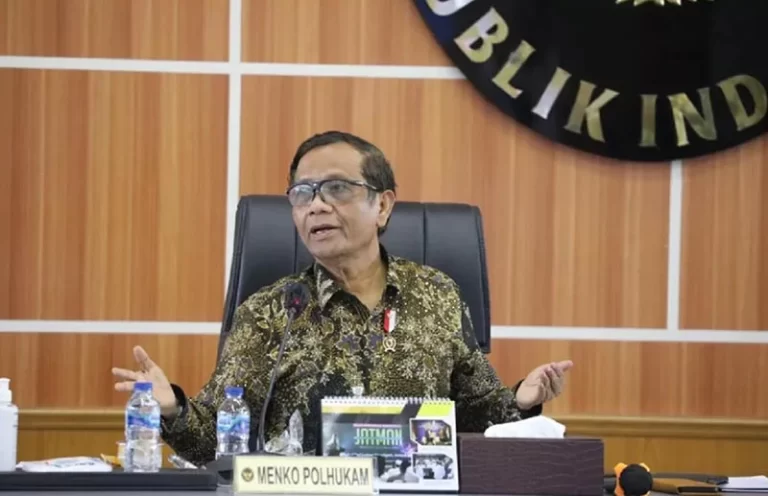 Menko Polhukam Mahfud MD