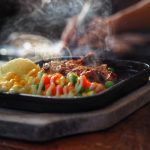 ilustrasi makanan panas