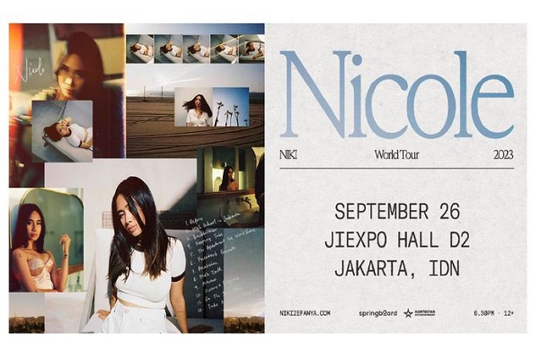 NIKI Gelar Konser Nicole World Tour di Jakarta
