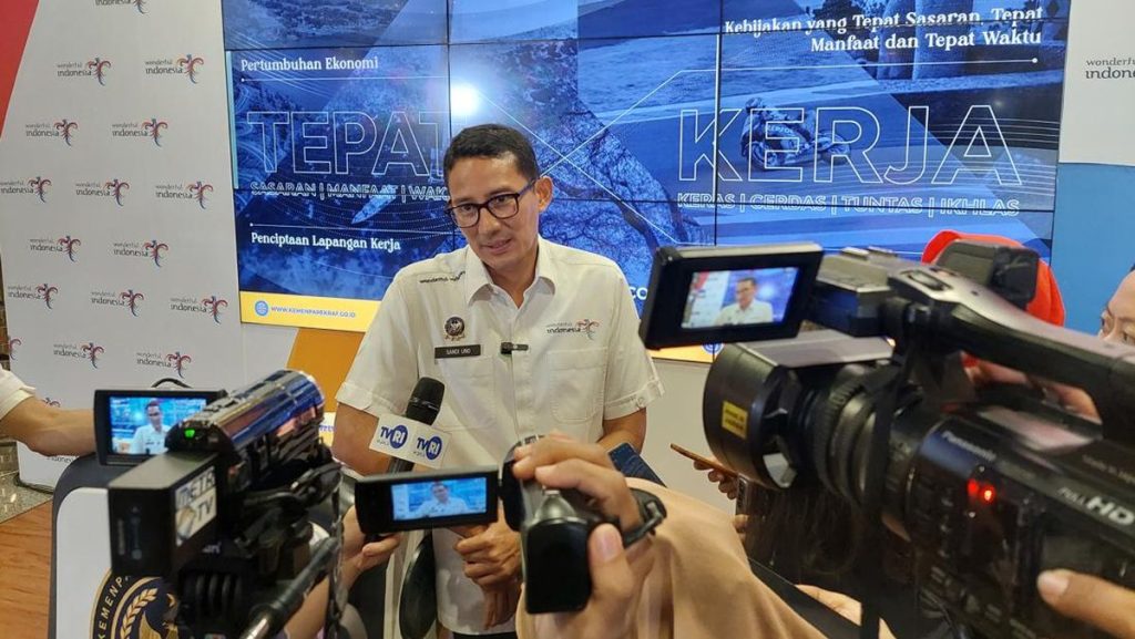 Menparekraf Sandiaga Uno
