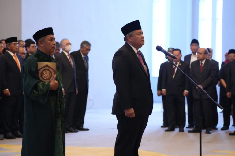 Perry Warjiyo resmi menjabat sebagai Gubernur Bank Indonesia (BI) dengan masa jabatan 2023-2028