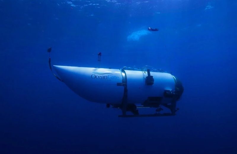 kapal selam wisata Titanic